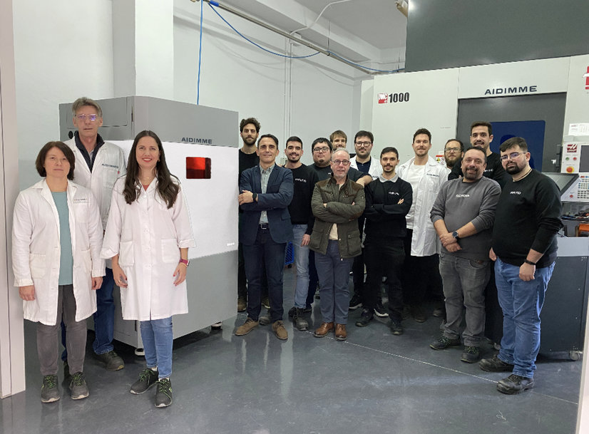 Aidimme desarrolla implantes biomédicos de titanio mediante impresión 3D con tecnología de alambre de soldadura láser